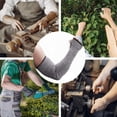 thumbnail image 6 of Cut Resistant Sleeves with Thumb Hole 18" Arm Protection Bite Proof for Thin Skin Anti Abrasion Safety Arm Guard for Garden Kitchen 1 Pair, 6 of 7