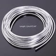 thumbnail image 4 of Car Truck Flexible Door Edge Guard Trim Molding Strip Protector Silver 12M DIY, 4 of 9