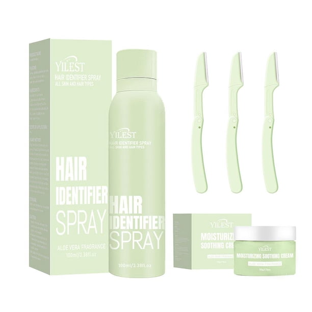EZLIFE Spray para limpieza del cabello Spray depilatorio Limpieza facial y corporal Citas diarias R4Q3