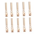 thumbnail image 4 of FONDOTIN Zipper Pulls Zinc Alloy Golden DIY Garment Accessories 10Pcs, 4 of 8