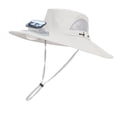 thumbnail image 1 of Sombrero con ventilador solar para niños, protección solar, sombrero refrescante con ventilador, circunferencia de la cabeza de 52 a 55 cm Gris claro, 1 of 9