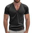 thumbnail image 1 of Camiseta de manga corta de moda para hombre: cómoda e informal, poliéster ligero, tallas S-XXXL, 1 of 6