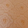 thumbnail image 5 of 3 Piece Floral Embroidered Quilted Bedspread-Beautiful Stitching- Lightweight Bedspread Set Queen/King Size, 5 of 6
