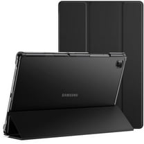 JETech Case for Samsung Galaxy Tab A7 10.4-Inch 2020 (SM-T500/T505/T507), NOT for Tab A7 Lite, Slim Translucent Back Tri-Fold Folio Stand Protective Tablet Cover, Auto Wake/Sleep (Black)