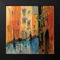 thumbnail image 2 of Farrall Doyle, Anne 12x12 Black Modern Framed Museum Art Print Titled - Venice I, 2 of 5