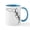White/Blue Inside, variant on CafePress - Florida Love - 11 oz Ceramic Mug - Novelty Coffee Tea Cup