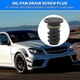 thumbnail image 4 of Engine Oil Pan Drain Screw Plug Plastic for Mercedes-Benz C63 AMG S550 S550E A0029902017 0029902017, 4 of 5