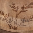 thumbnail image 3 of Park Designs Leaves Wood Cheese Board With Glass Dome, 3 of 4