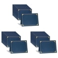 thumbnail image 1 of Portadores de Certificados, 30 Paquetes de Porta Diplomas, Cubiertas de Certificados con Borde de LáMina Dorada para TamañO de Carta 8,5 X 11 Pulgadas, 1 of 3