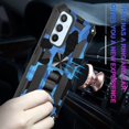 thumbnail image 5 of Slim Fit Phone Case for Samsung Galaxy A54 5G,Army Camouflage Durable Case with Military Grade Anti-Drop Protection and Built-in Kickstand Cover for Galaxy A54 5G,MC Dark Blue, 5 of 12