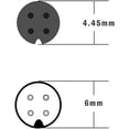 thumbnail image 3 of Câble d'Extension TRAHOO-Dash Cam (4Pin 33 Pieds) pour Caméra de Recul, Câble d'Extension pour Caméra de Recul, Câble d'Extension pour Caméra de Recul, 3 of 4