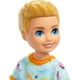 thumbnail image 2 of Barbie Chelsea Doll, Small Boy Doll Wearing Removable One-Piece with Dinosaur Print & White Shoes, Blond Hair & Blue Eyes, 2 of 5