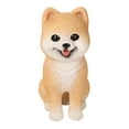 thumbnail image 5 of WLPZXP Pomeranian Dog Figurine Cute Home Decoration Ornament for Tabletop Desk Home Orange, 5 of 9