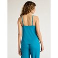 thumbnail image 4 of Joyspun Women's Ribbed Knit Sleep Camisole, Sizes S to 3X, 4 of 6