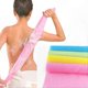 thumbnail image 1 of Multicolor Nylon Exfoliating Bath Towels, 90cm Shower Scrub Sponges & Wash Cloths for Body Cleaning, Set of 4, 1 of 4