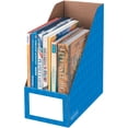 thumbnail image 3 of Fellowes Banker's Box 6" Magazine File Holder, Blue, 3pk, 3 of 8
