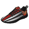thumbnail image 2 of Firefighter The Thin Red Line Running Shoes Sneakers Mesh Black Size 12, 2 of 5