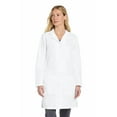 thumbnail image 2 of Personalized Embroidered Long Lab Coat for Women Add Your Name Text Custom Medical Laboratory Coat (White-2XL), 2 of 8
