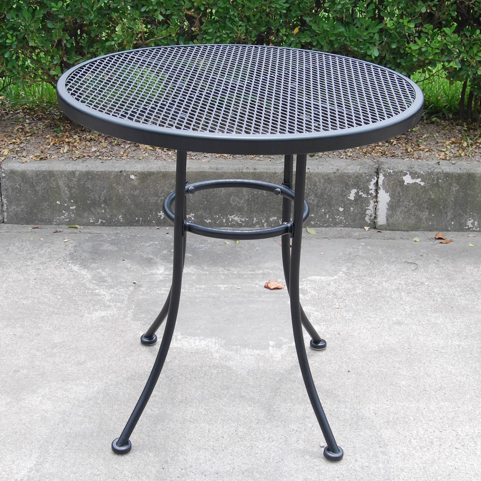 Mainstays Wrought Iron 3 Piece Outdoor Bistro Set 615145960791 Ebay