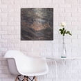 thumbnail image 7 of Luxe Metal Art 'Earth as Art: Gosses Bluff' Metal Wall Art, 24"x24", 7 of 7