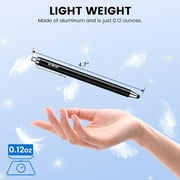 MEKO 10 Pack Stylus Pens for Touchscreens, Thin Rubber Tip with 20 Replaceable Heads - Compatible iPad iPhone Tablets All Devices