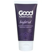Good Clean Love: Hybrid Silicone & Water Based Personal Lubricant, Premium Lasting Lube with Hyaluronic Acid, Safe for Condoms, Sexual Wellness Gel for Men & Women, 1.69 oz
