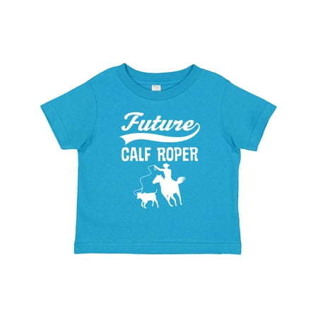 

Inktastic Calf Roping Rodeo Future Cowboy Gift Toddler Boy Girl T-Shirt