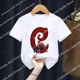 thumbnail image 5 of Camiseta de algodón para niños, niña y niño, Marvels, SpiderMan, letras de la A a la Z, ropa de dibujos animados Kawaii, camisetas para niños, camisetas casuales de moda para bebés pequeños, 5 of 5