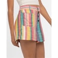 thumbnail image 3 of Shorts Casual Hurley para Mujer con Botones en la Parte Delantera M, 3 of 4