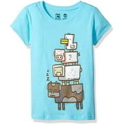 Girls Minecraft Animal Totem Short Sleeve Tee T-Shirt