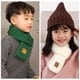 thumbnail image 2 of Bufanda térmica de lana suave para niños y niñas, bufanda cálida para exteriores, colores sólidos, 2022 Fivean unisex, 2 of 2