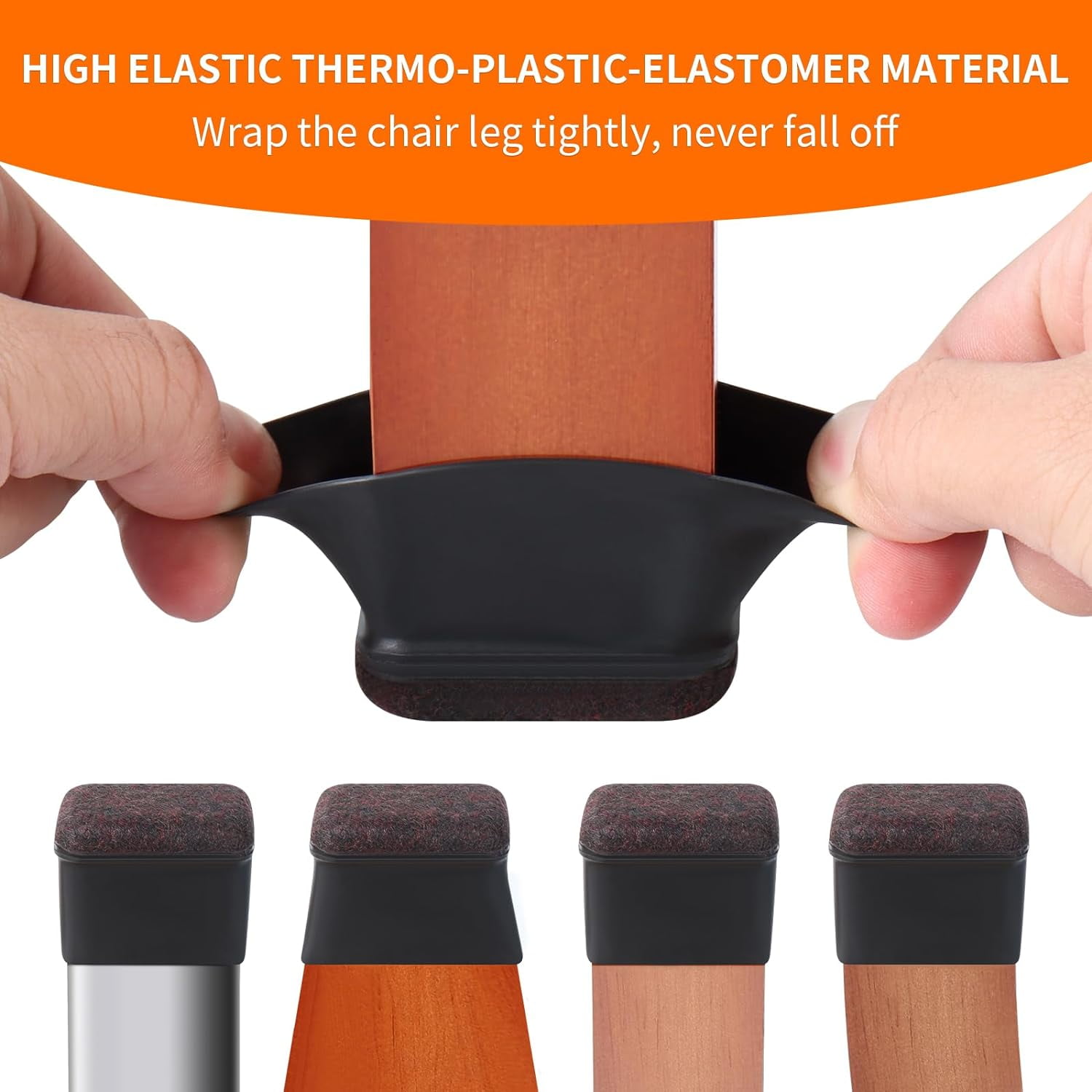 Stretchy silicone chair leg protectors new arrivals