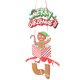 thumbnail image 5 of KAKOWELY 1 juego de adornos navideños para puerta, adornos navideños para puerta, adornos navideños para árbol de Navidad., 5 of 5