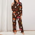 thumbnail image 2 of Sikiie Woodland Mushroom Women's Long-Sleeve Shirt and Full-Length Bottom Pajama Set (s-xxl)-XX-Large, 2 of 7