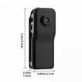 thumbnail image 3 of Groomer Mini HD Camera with Motion Detection 720x480 Security Camera with USB Cable, Black, 3 of 10