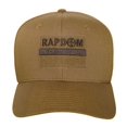 thumbnail image 4 of Embroidered Operator Cap, RAPDOM, Coyote, 4 of 4