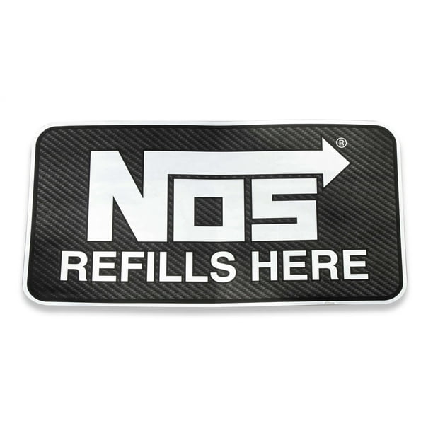 NOS/Nitrous Oxide System 19212NOS Exterior Decal