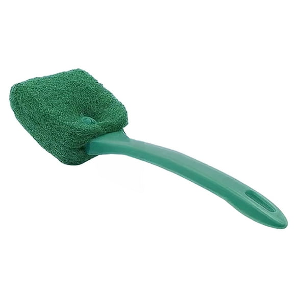 Kitchen Utensil Set Fish Tank Brush With Long Handle Double Cleaning Brush. Aquarium Tank Wiper And Cleaning Tool For Turtle Tank, Green