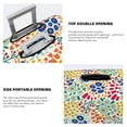 thumbnail image 5 of Lsque Cartoon Flowers Printed Luggage Cover, Travel Luggage Protector,Scratch and Dirt Resistant, Fits 18-32 Inch Luggage -, 5 of 9