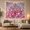Tiara Bow, variant on Pink Boxes and Flowers Tapestry Wall Hanging