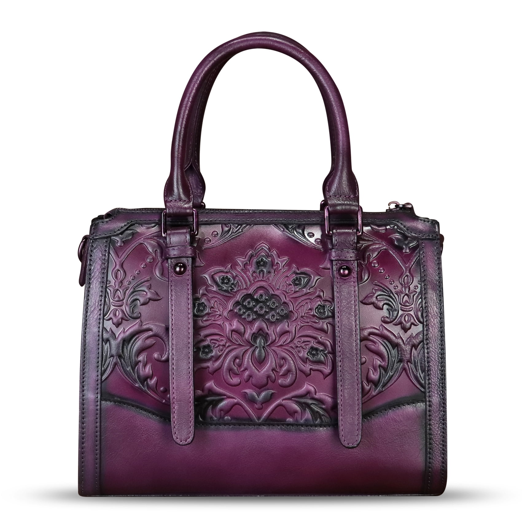 Genuine Leather Purse and Handbag for Women Retro Leather Crossbody Shoulder Bag