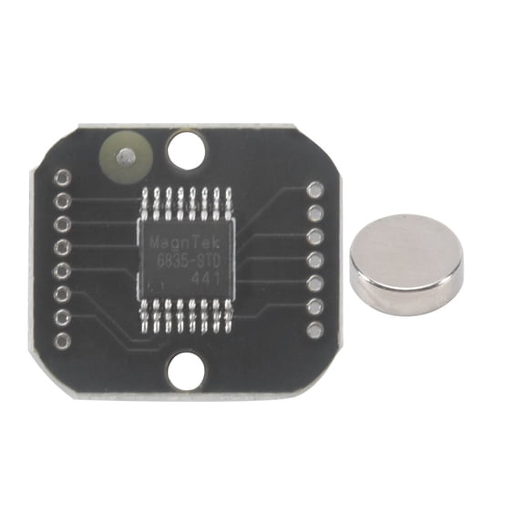 MT6835 Magnetic Encoder Module, 21BIT PWM/SPI Brushless Motor Sensor Replacement for AS5048