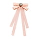 thumbnail image 1 of Pajarita para mujer, lazo decorativo, alfiler para cuello, broche para corbata, preatado Rosa naranja, 1 of 9