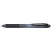 Pentel EnerGel X Retractable Liquid Gel Pens, Metal Tip, Medium Point, Black