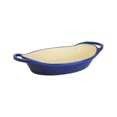 thumbnail image 1 of Lodge 2 Quart Oval Indigo Enamel Cast Iron Casserole, 1 of 5