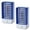 2 - Blue, variant on Gustave 2Pcs Electric Bug Zapper Indoor Plug in Mosquito Killer Lamp Flying Insect Traps with UV Lights - Black
