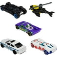 thumbnail image 2 of Hot Wheels Batman for All Ages Play Vehicles, 5 Pack, 2 of 6