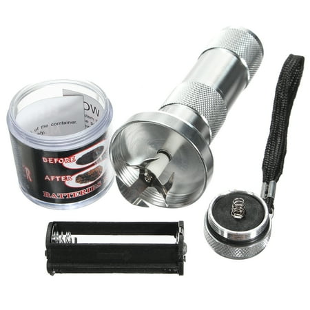 Cali Crusher Gold 1Pcs Electric Metal Cigar Grinder Crusher Sharp Spining Herb Herbal Cigar Spice Smoke Muller ()