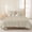 Light Beige, variant on 3 Pieces Queen Quilt Set,Vintage Country Beige Linen Texture Soft Bedding Sets with 1 Quilt & 2 Pillow Shams,Farm Burlap Summer Bedspread Lightweight Coverlet Comforter for All Season