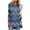 Blue, variant on ICHUANYI Womens Trendy Casual Crewneck Sweatshirt Long Sleeve Geometric Print Shirt Soft Lightweight Loose Top Fall Winter Clothing 2023
